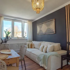  Apartament Bohema - Przytulne Mieszkanie Blisko Centrum I Dworca, Parter, Balkon, Park, Parking